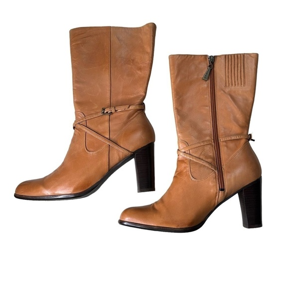 Kimmel Design Studio Leather Boots. Size 10 - Picture 5 of 10